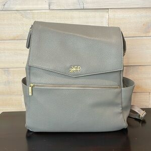 Freshly Picked classic diapers bag in stone